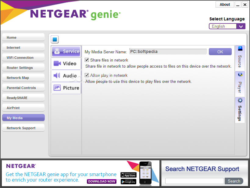 netgear genie website all frozen